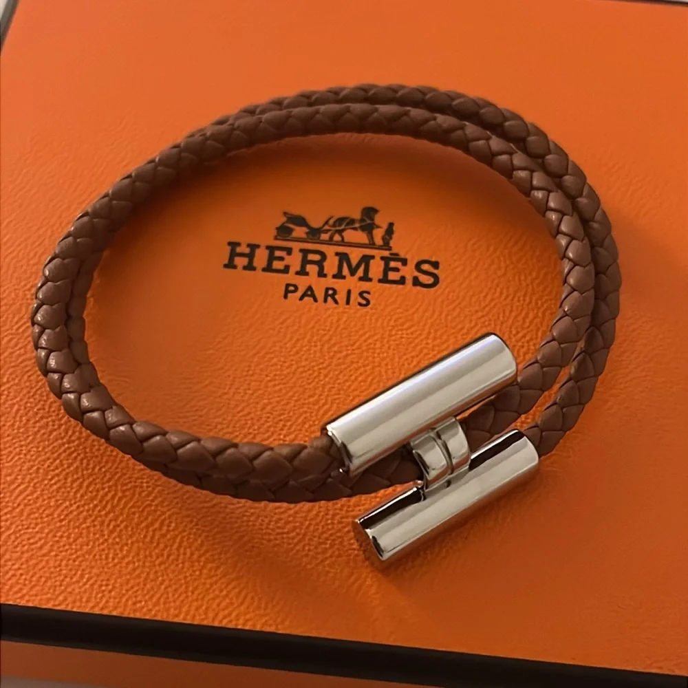 Hermes Tournis Tresse Bracelet